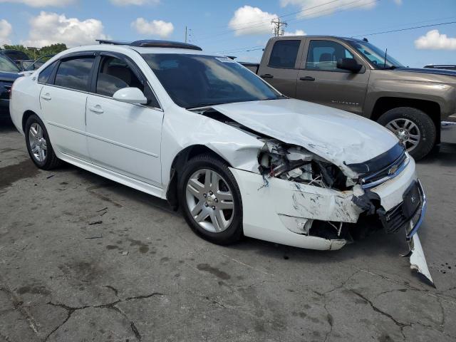 2G1WG5EK0B1287529 - 2011 CHEVROLET IMPALA LT WHITE photo 4