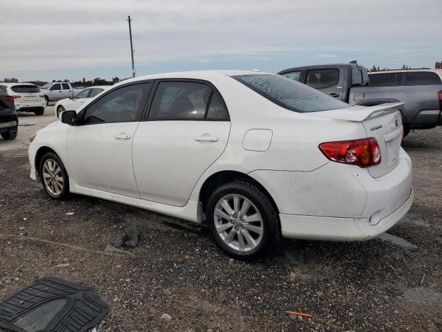 1NXBU4EE1AZ278792 - 2010 TOYOTA COROLLA BASE WHITE photo 2