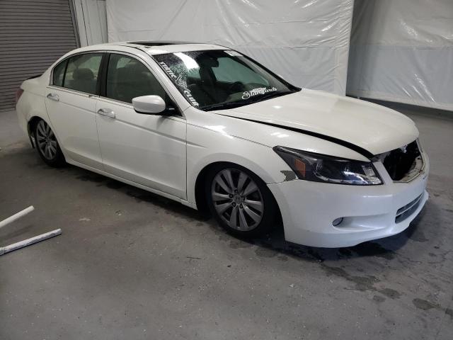 5KBCP3F80AB018591 - 2010 HONDA ACCORD EXL WHITE photo 4