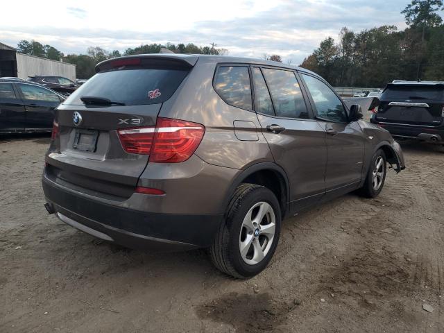 5UXWX5C50BL710624 - 2011 BMW X3 XDRIVE28I GRAY photo 3