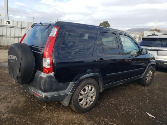 JHLRD78855C000244 - 2005 HONDA CR-V EX BLACK photo 3