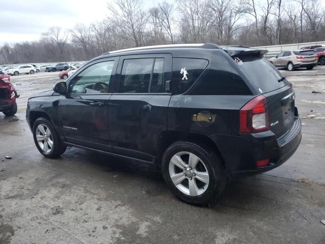 1C4NJDBB3ED841965 - 2014 JEEP COMPASS SPORT BLACK photo 2