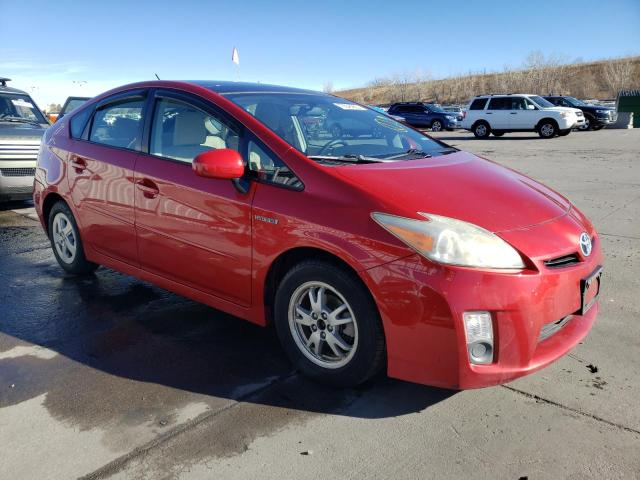 JTDKN3DU9A0118994 - 2010 TOYOTA PRIUS RED photo 4