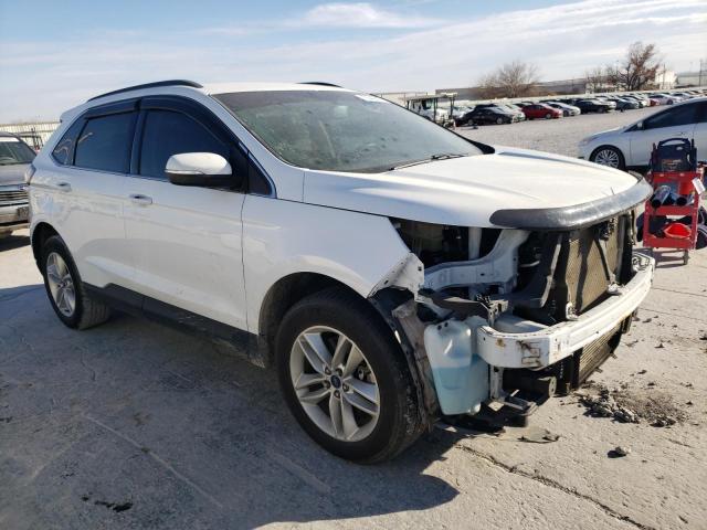 2FMPK4J98JBB58689 - 2018 FORD EDGE SEL WHITE photo 4