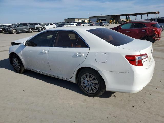 4T1BF1FK1DU230503 - 2013 TOYOTA CAMRY L WHITE photo 2