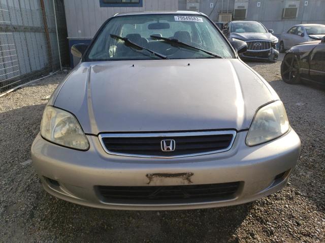 1HGEJ6623YL044326 - 2000 HONDA CIVIC DX SILVER photo 5