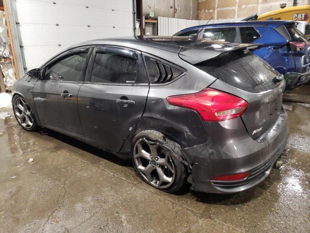 1FADP3L93JL224359 - 2018 FORD FOCUS ST GRAY photo 2