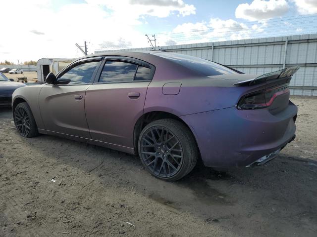 2C3CDXBGXMH507675 - 2021 DODGE CHARGER SXT PURPLE photo 2