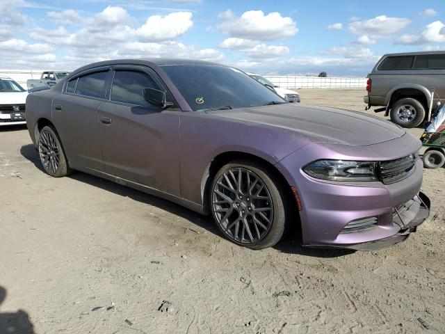 2C3CDXBGXMH507675 - 2021 DODGE CHARGER SXT PURPLE photo 4