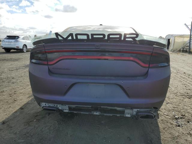 2C3CDXBGXMH507675 - 2021 DODGE CHARGER SXT PURPLE photo 6