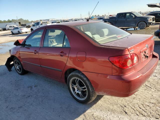 1NXBR32E08Z004090 - 2008 TOYOTA COROLLA CE RED photo 2