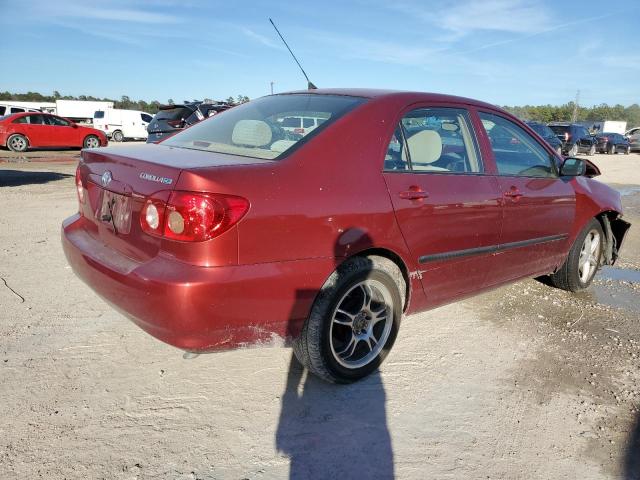 1NXBR32E08Z004090 - 2008 TOYOTA COROLLA CE RED photo 3