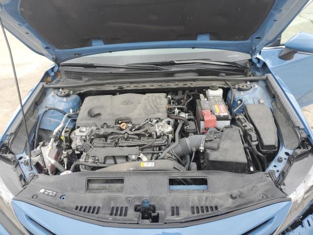 4T1G11AK3PU120682 - 2023 TOYOTA CAMRY SE NIGHT SHADE BLUE photo 11