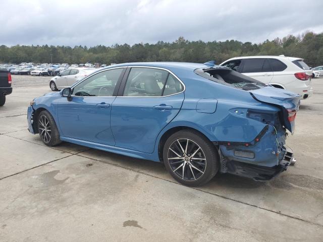 4T1G11AK3PU120682 - 2023 TOYOTA CAMRY SE NIGHT SHADE BLUE photo 2