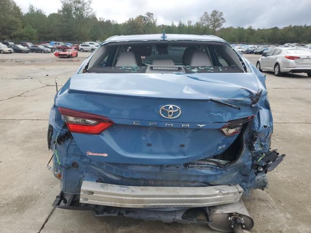 4T1G11AK3PU120682 - 2023 TOYOTA CAMRY SE NIGHT SHADE BLUE photo 6