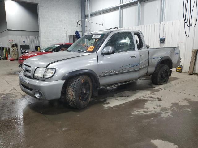5TBBT44184S444345 - 2004 TOYOTA TUNDRA ACCESS CAB SR5 SILVER photo 1