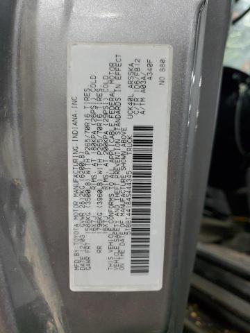 5TBBT44184S444345 - 2004 TOYOTA TUNDRA ACCESS CAB SR5 SILVER photo 13