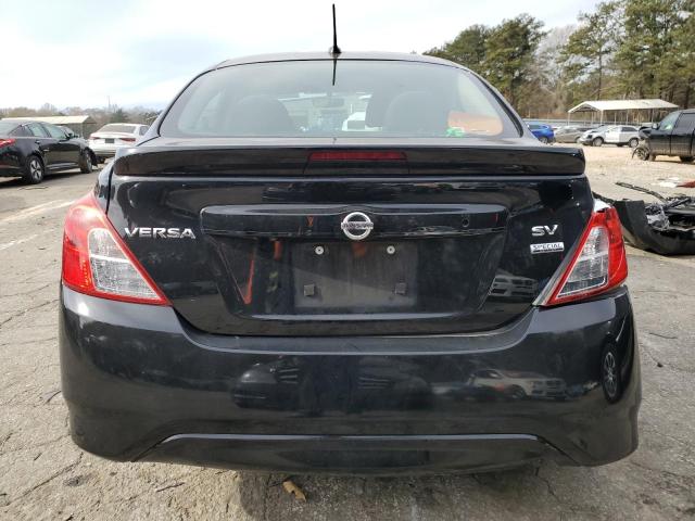 3N1CN7AP1KL811690 - 2019 NISSAN VERSA S BLACK photo 6