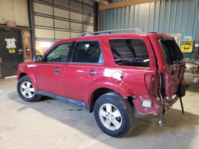 1FMCU9DG7AKC82457 - 2010 FORD ESCAPE XLT BURGUNDY photo 2