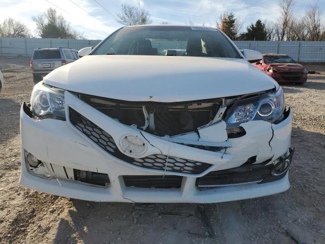 4T1BF1FK9EU322430 - 2014 TOYOTA CAMRY L WHITE photo 5