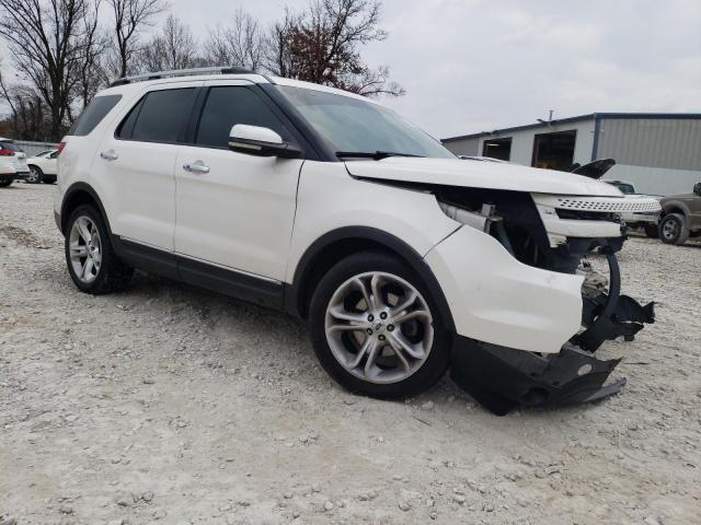 1FMHK8F84BGA65321 - 2011 FORD EXPLORER LIMITED WHITE photo 4