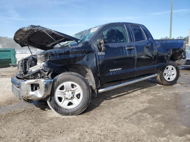 5TFRY5F10KX252192 - 2019 TOYOTA TUNDRA DOUBLE CAB SR/SR5 BLACK photo 1