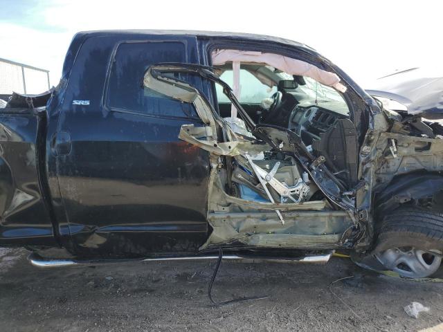 5TFRY5F10KX252192 - 2019 TOYOTA TUNDRA DOUBLE CAB SR/SR5 BLACK photo 10