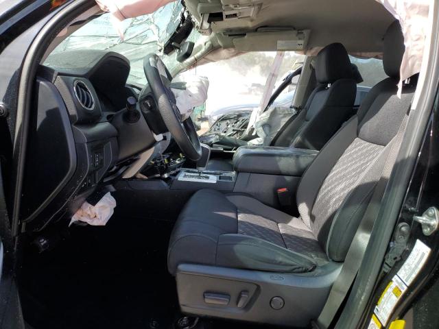 5TFRY5F10KX252192 - 2019 TOYOTA TUNDRA DOUBLE CAB SR/SR5 BLACK photo 7