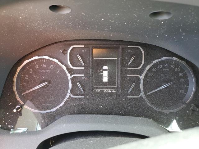 5TFRY5F10KX252192 - 2019 TOYOTA TUNDRA DOUBLE CAB SR/SR5 BLACK photo 9