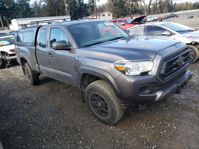 3TYSZ5AN0MT020228 - 2021 TOYOTA TACOMA ACCESS CAB გრაფიტი ფოტო 4