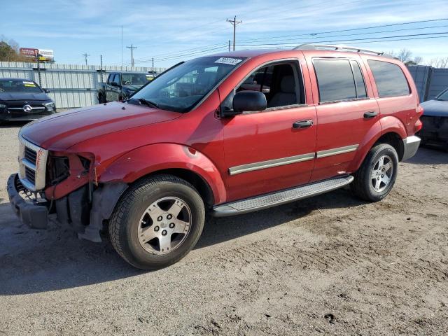 1D8HD68N88F112744 - 2008 DODGE DURANGO ADVENTURER RED photo 1