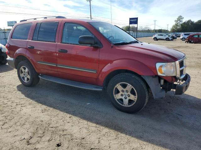 1D8HD68N88F112744 - 2008 DODGE DURANGO ADVENTURER RED photo 4