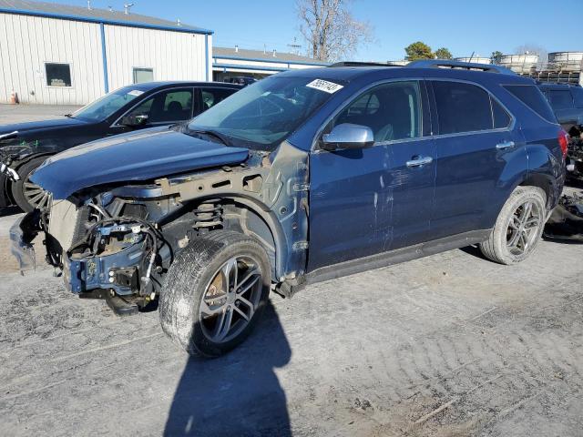 2GNALDEK7H6214376 - 2017 CHEVROLET EQUINOX PREMIER BLUE photo 1