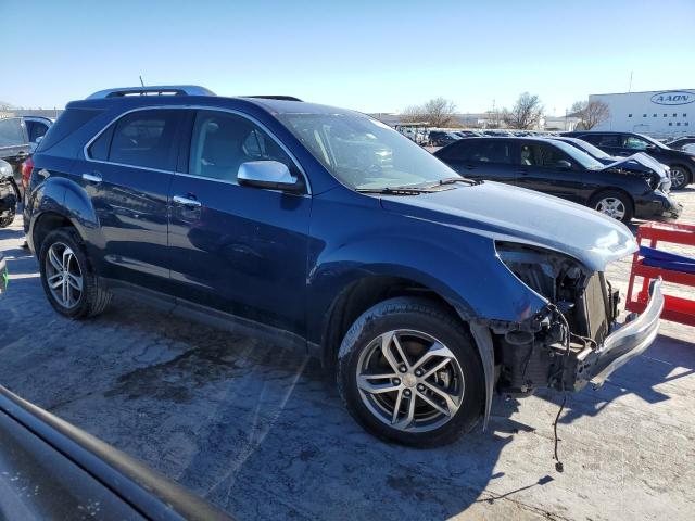 2GNALDEK7H6214376 - 2017 CHEVROLET EQUINOX PREMIER BLUE photo 4