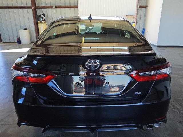 4T1G11AK1PU737045 - 2023 TOYOTA CAMRY SE NIGHT SHADE BLACK photo 6