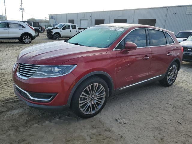 2LMTJ6LR1GBL71362 - 2016 LINCOLN MKX RESERVE RED photo 1