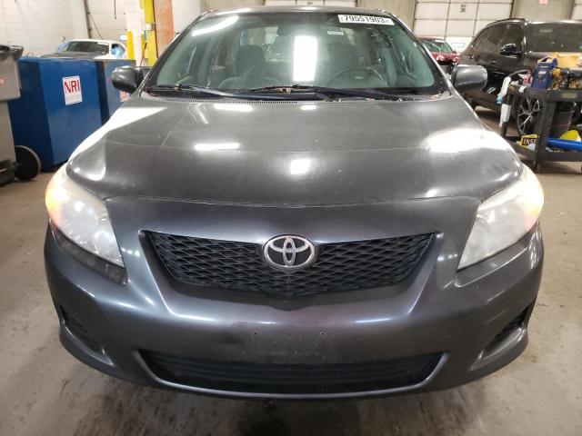 1NXBU4EE0AZ246951 - 2010 TOYOTA COROLLA BASE GRAY photo 5