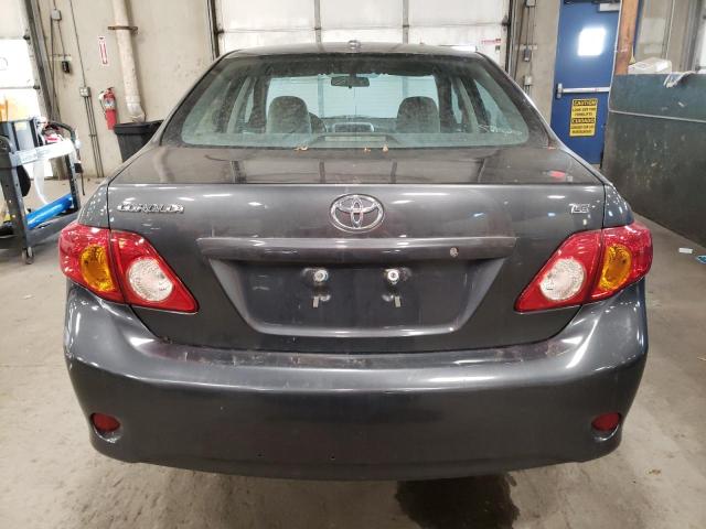 1NXBU4EE0AZ246951 - 2010 TOYOTA COROLLA BASE GRAY photo 6