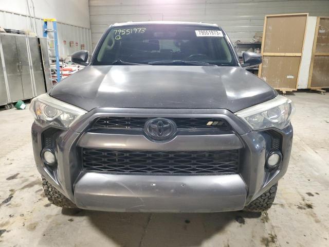 JTEBU5JR5G5314727 - 2016 TOYOTA 4RUNNER SR5/SR5 PREMIUM 灰色 照片 5