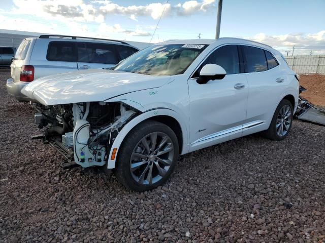 LRBFZRR45MD104149 - 2021 BUICK ENVISION AVENIR WHITE photo 1