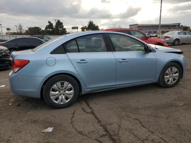 1G1PC5SH7C7307062 - 2012 CHEVROLET CRUZE LS BLUE photo 3