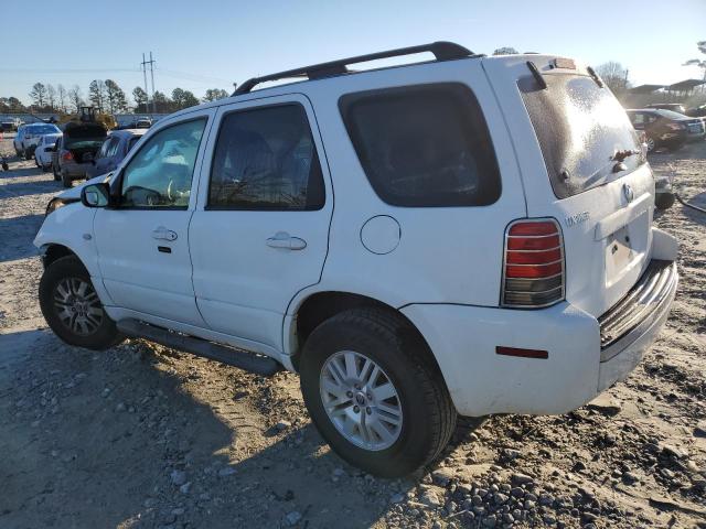 4M2CU81177KJ13511 - 2007 MERCURY MARINER LUXURY WHITE photo 2