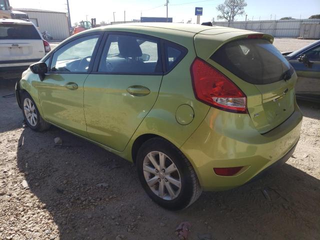 3FADP4EJ3BM129586 - 2011 FORD FIESTA SE GREEN photo 2