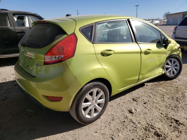 3FADP4EJ3BM129586 - 2011 FORD FIESTA SE GREEN photo 3