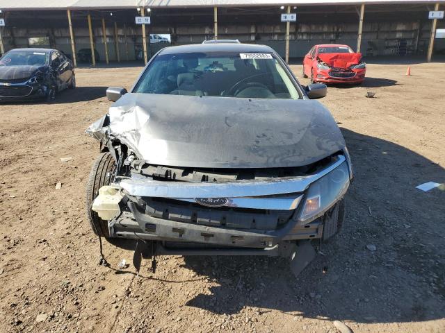 3FAHP0HA5BR166387 - 2011 FORD FUSION SE GRAY photo 5