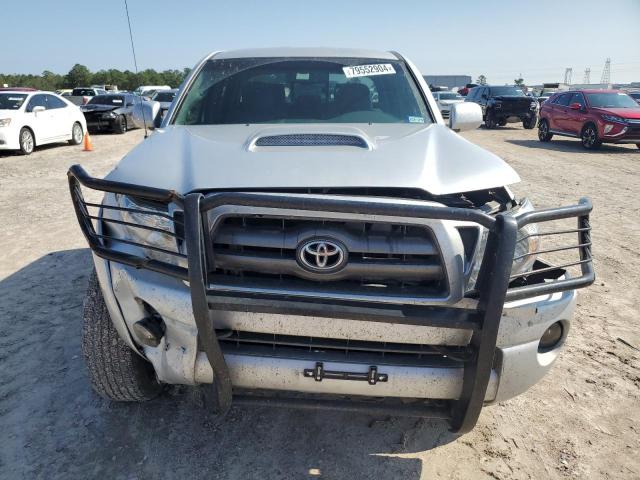 5TEJU4GNXAZ711188 - 2010 TOYOTA TACOMA DOUBLE CAB PRERUNNER SILVER photo 5