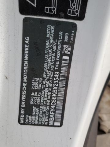 WBAFY4C56KBX29321 - 2019 BMW M850XI BLACK photo 12