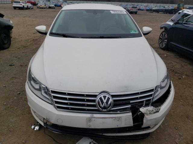 WVWBP7AN4DE503319 - 2013 VOLKSWAGEN CC SPORT WHITE photo 5