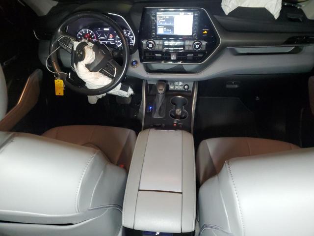 5TDHZRAH5LS512873 - 2020 TOYOTA HIGHLANDER XLE WHITE photo 8