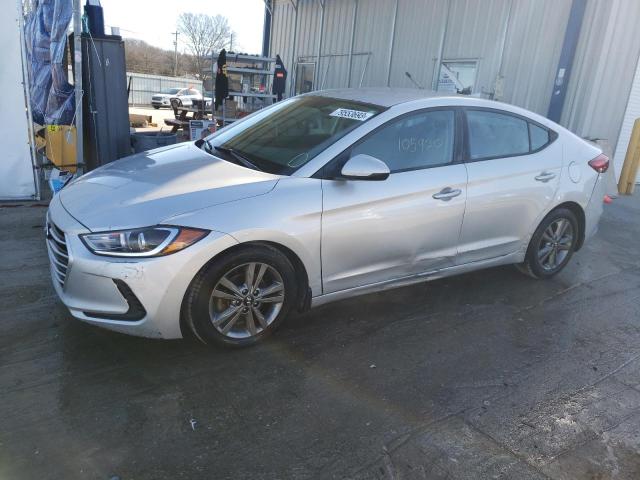 5NPD84LF0JH224391 - 2018 HYUNDAI ELANTRA SEL SILVER photo 1